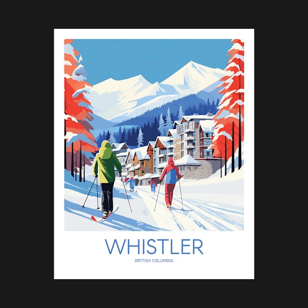 WHISTLER by MarkedArtPrints