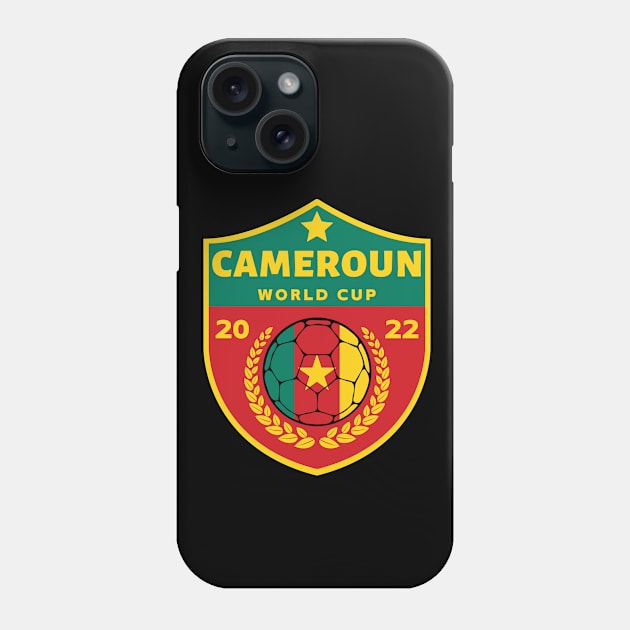 Cameroon Football Phone Case by footballomatic