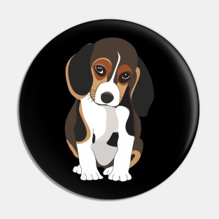 Cute little Beagle Puppy Pin
