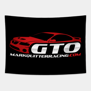 Official Mark Quitter Racing Logos Front & Back Tapestry