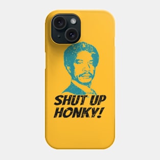 Artdrawing blue color - shut up honky! Phone Case