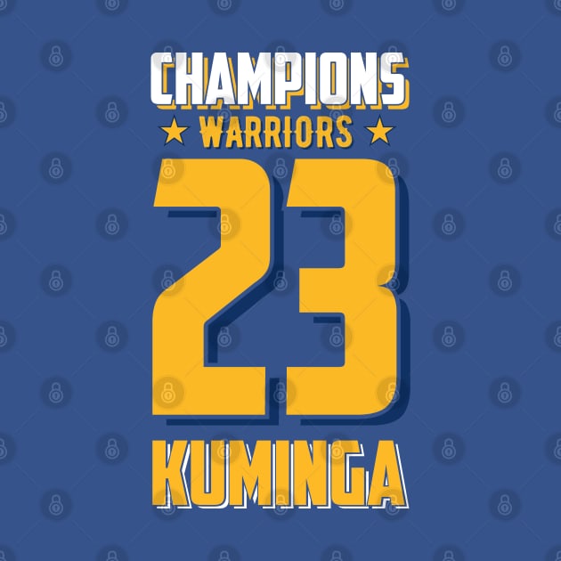 Warriorsss Basketball Champions 2023 Kuminga Edition Varsity T-Shirt by T-shirt US