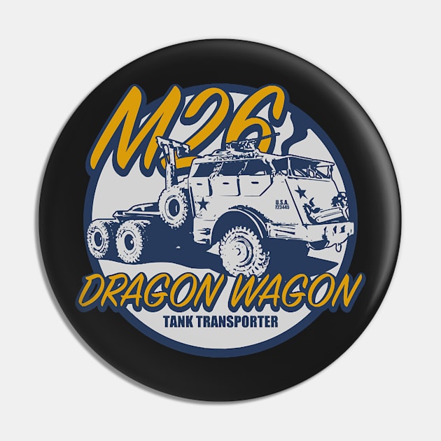 M26 Dragon Wagon Pin by chomacker99