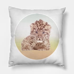 Save Amur Leopard Pillow