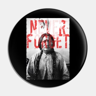 Lakota Sitting Bull Native American Never Forget Pin