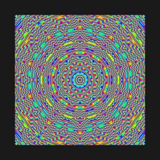Psychedelic Trippy Acid LSD Art T-Shirt