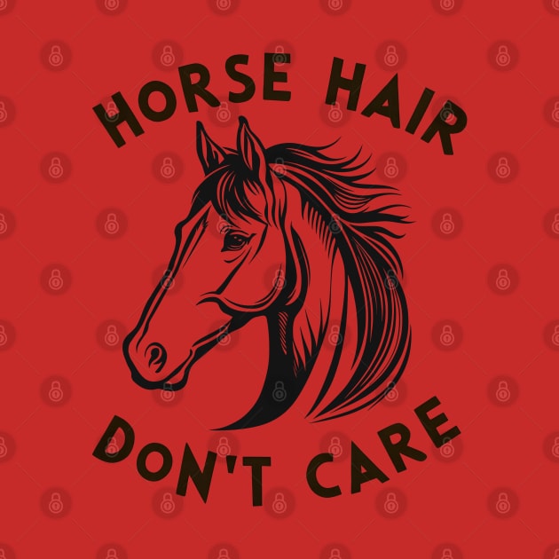 Horse hair don't care by NomiCrafts