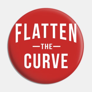 Flatten the Curve Pin