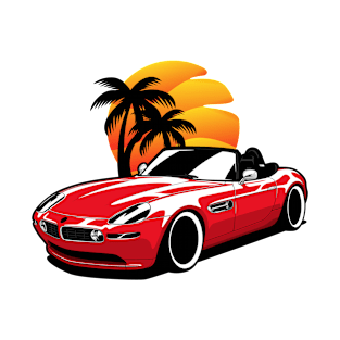 Red Z8 E52 Classic Sunset T-Shirt