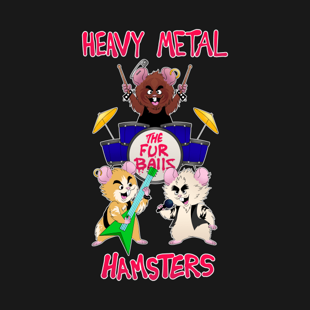 Heavy Metal Hamsters by Kaotik Cow