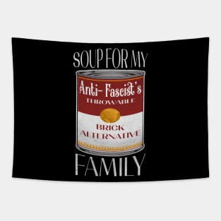 Antifa Soup Tapestry