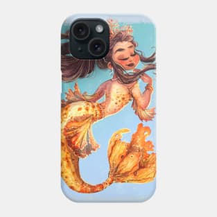 Goldfish Mermaid Phone Case