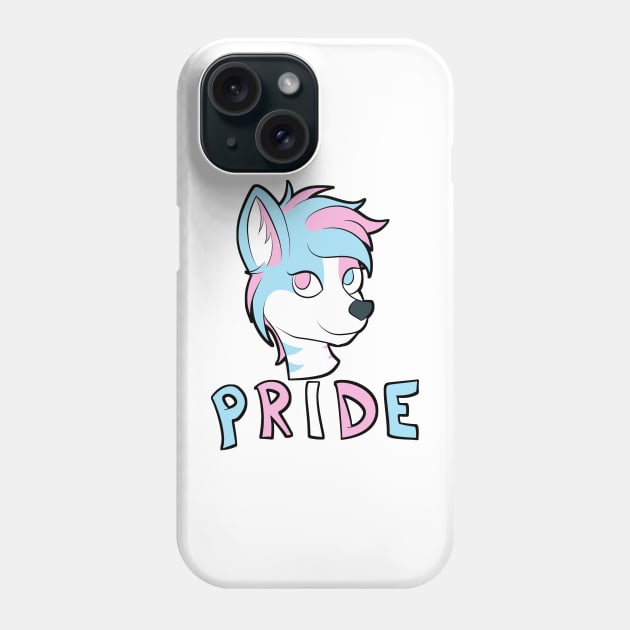 Trans Pride - Furry Mascot Phone Case by Aleina928