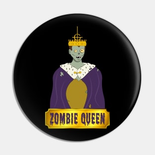 Zombie Queen Ghuleh Ghost Pin