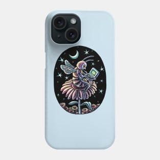 Bee Working at Night Phone Case