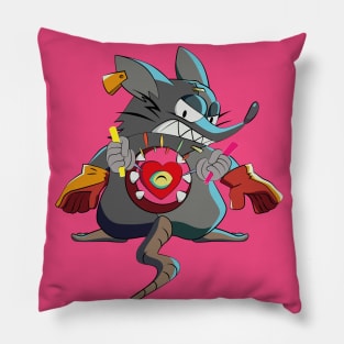 Angry rodent regular Pillow