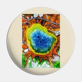 The Grand Prismatic Spring of Yellowstone Pin