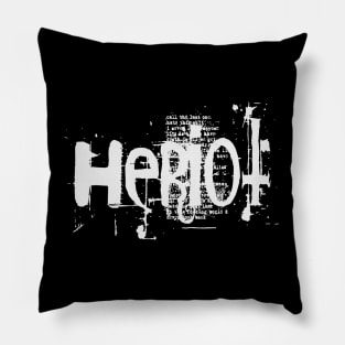 metal Heriot Pillow