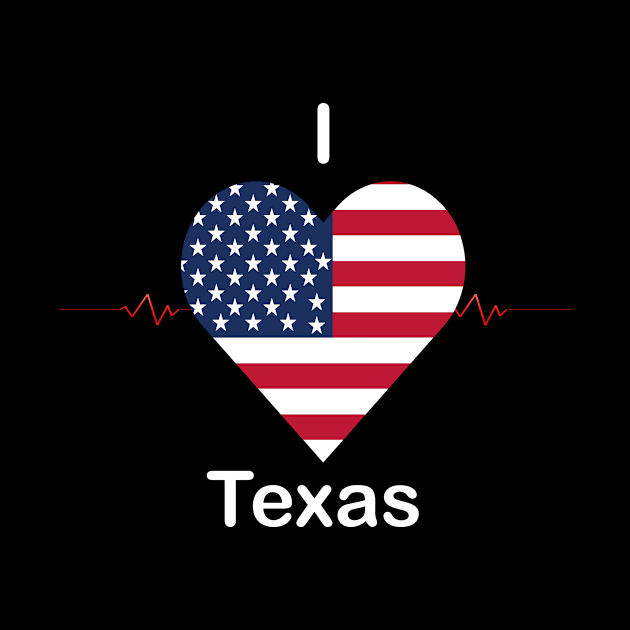 I love Texas by FUNEMPIRE