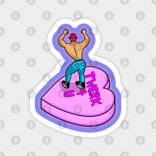 Twerk 4 U Magnet by BoonieDunes