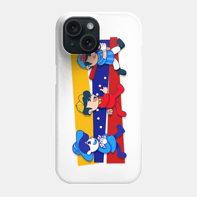 Cartoons of some venezuelan foods Phone Case by Maryoshi-143