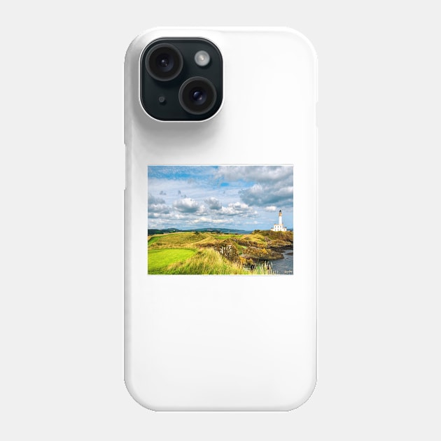 9th Hole at Turnberry Golf Club Phone Case by terryhuey