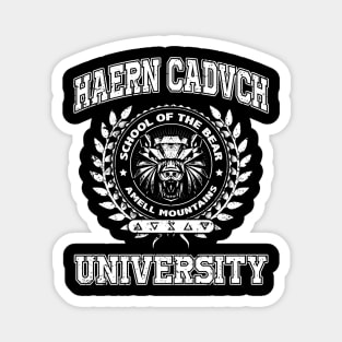 Haern Cadvch University Bear School Magnet