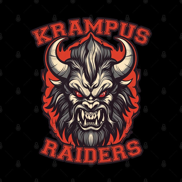 Krampus Raiders by Hiraeth Tees