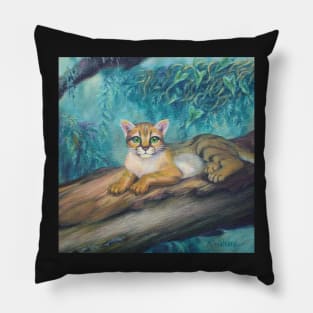 Jungle Cat Pillow