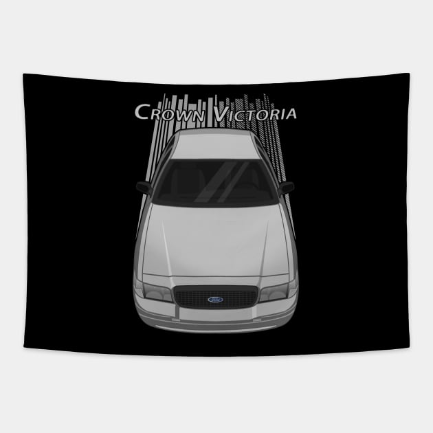 Ford Crown Victoria Police Interceptor - Silver Tapestry by V8social