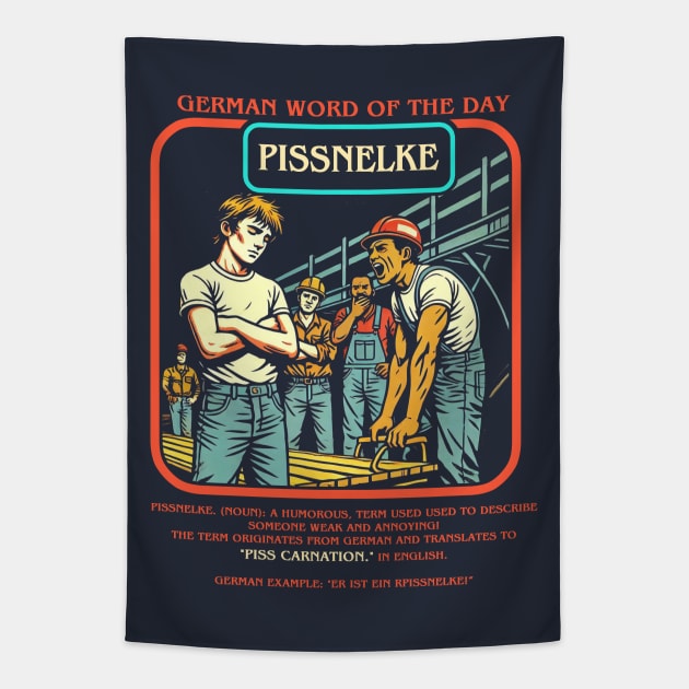 Pissnelke Tapestry by JennyPool