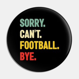 Football Pin