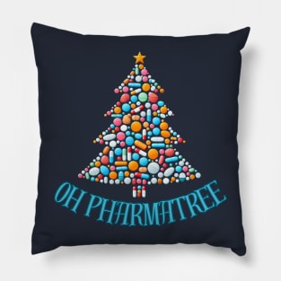 Pharmacy Xmas Pillow