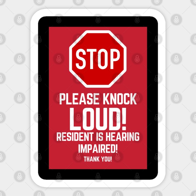 Hearing Impaired Sign