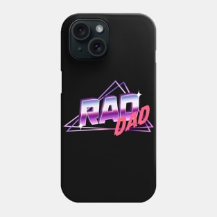 Rad Dad Retro Vintage 80's Synthwave Phone Case