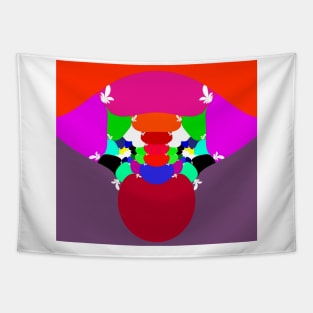 Clown Face Tapestry