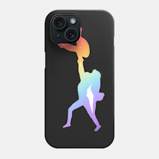 A women’s trio doing lunge column Phone Case