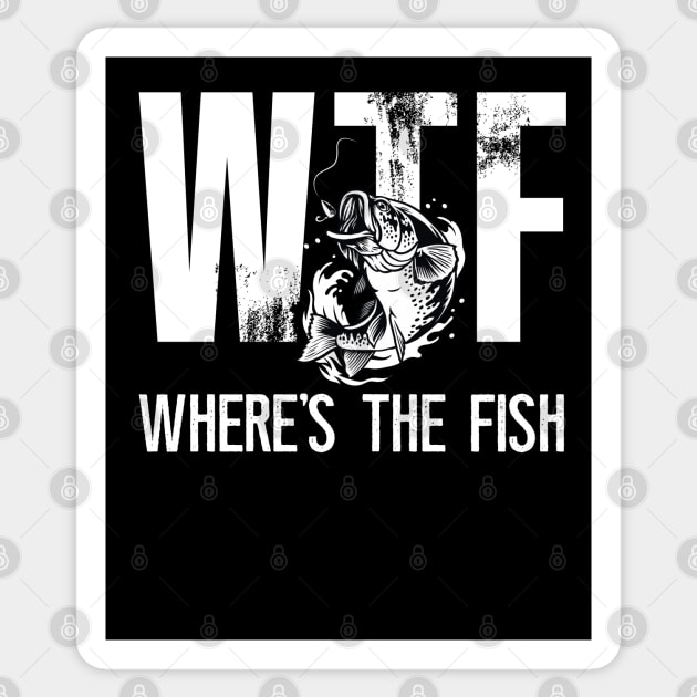 WTF Where The Fish - Wtf Wheres The Fish - Sticker