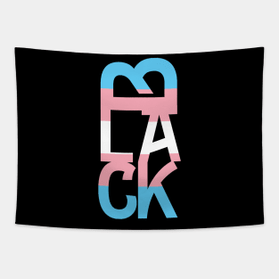 Black Trans Pride Tapestry