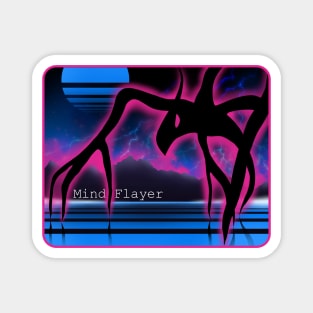 The Mind Flayer 80's poster Magnet