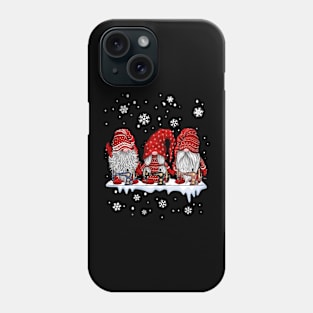 Gnomes Sewing And Quilting Christmas Phone Case