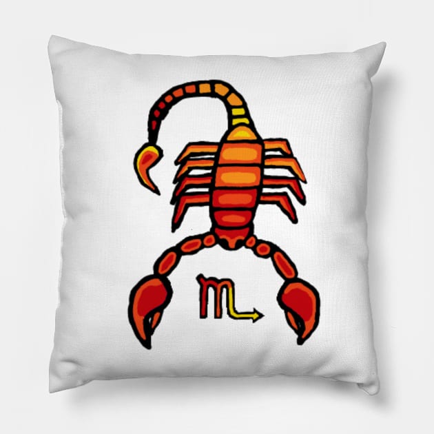 Sexy-Exy Zodiak Scorpio Pillow by Sexy-Exy