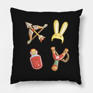 Gaming Items II Pillow