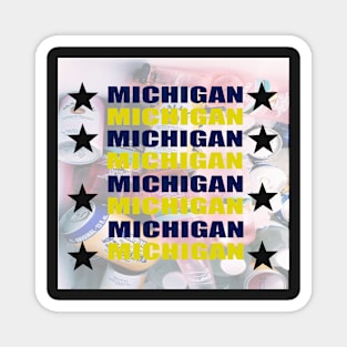 umich x 4 Magnet