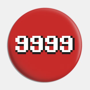 9999 - MAXIMUM DAMAGE Pin