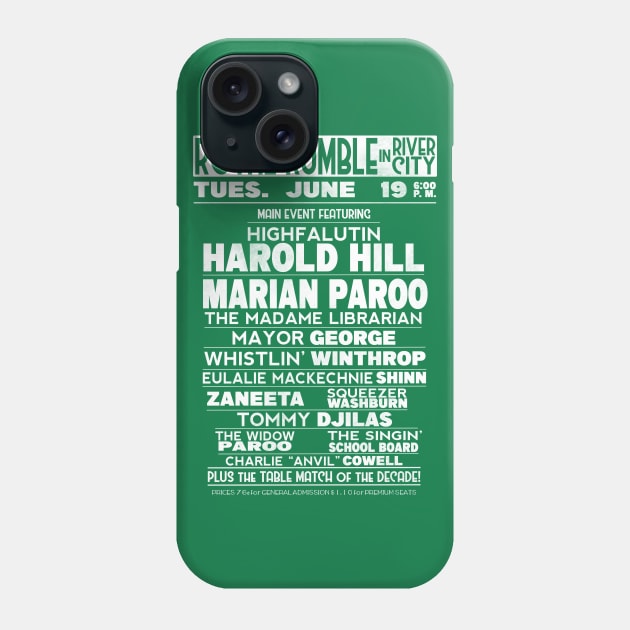 Royal Rumble in River City Phone Case by PanicMoon