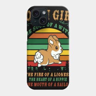 Corgi Girl - Witch - Lioness - Hippie - Sailor (88) Phone Case