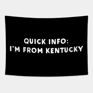 Kentucky Cool & Funny Tapestry