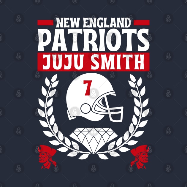 New England Patriots Juju Smith 7 Edition 2 by Astronaut.co