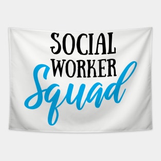 Funny Social Worker Graduation Gift Social Worker Gradution Gift social worker gifts Social Worker Squad Tapestry